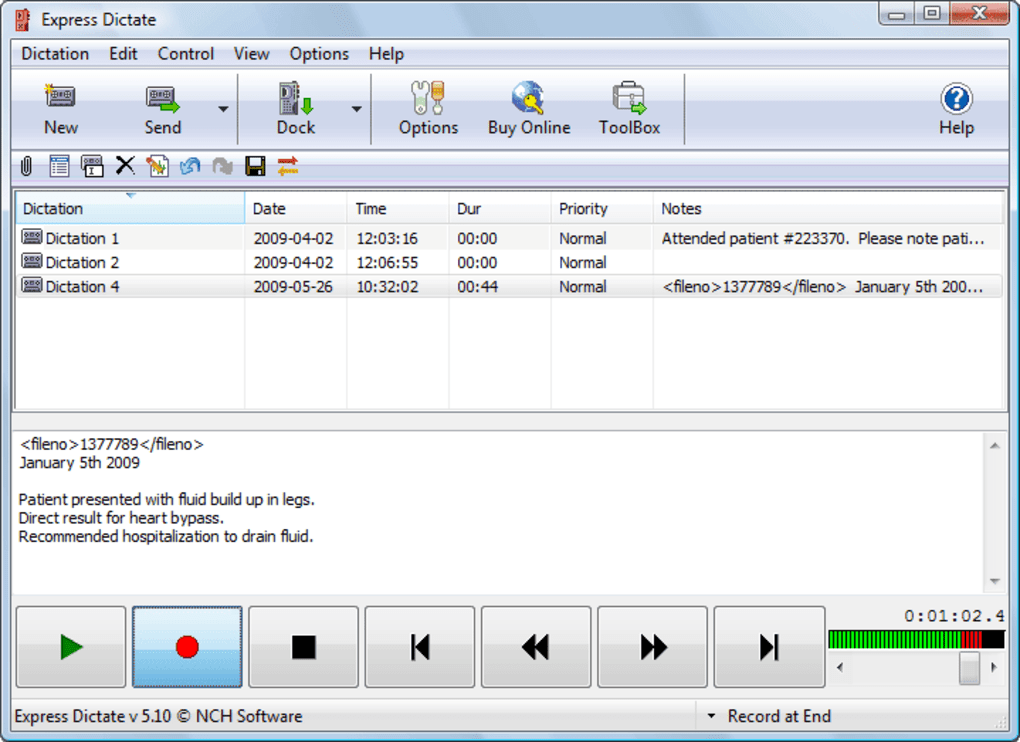 express dictate mac free download
